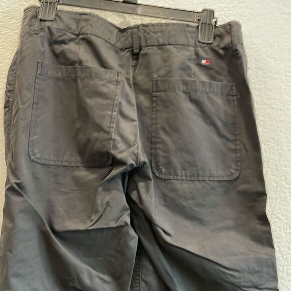 Tommy Hilfiger Black Wide Leg Cargo Pants Size 10 - Picture 6 of 7